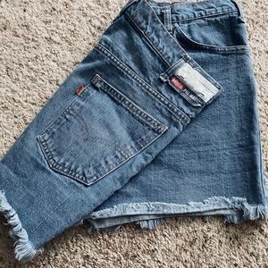 High rise vintage Levi shorts